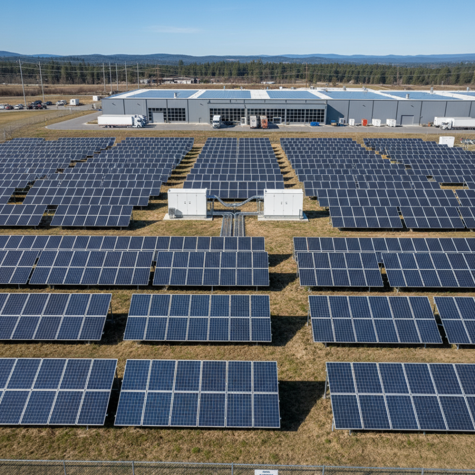 Солнечные электростанции для бизнеса